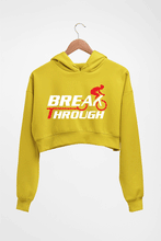 Load image into Gallery viewer, Cycling Crop HOODIE FOR WOMEN-Mustard Yellow-Ektarfa.online
