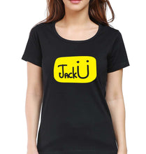Load image into Gallery viewer, Jack u T-Shirt for Women-Black-Ektarfa.online
