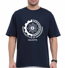 Load image into Gallery viewer, IIM Calcutta Oversized T-Shirt for Men-Navy Blue-Ektarfa.online
