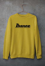 Load image into Gallery viewer, Ibanez Guitar Unisex Sweatshirt for Men/Women-S(40 Inches)-Mustard Yellow-Ektarfa.online
