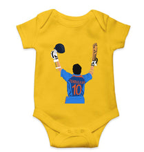 Load image into Gallery viewer, Sachin Tendulkar Kids Romper For Baby Boy/Girl-Yellow-Ektarfa.online
