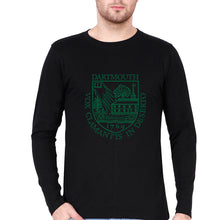 Load image into Gallery viewer, Dartmouth College Full Sleeves T-Shirt for Men-Black-Ektarfa.online

