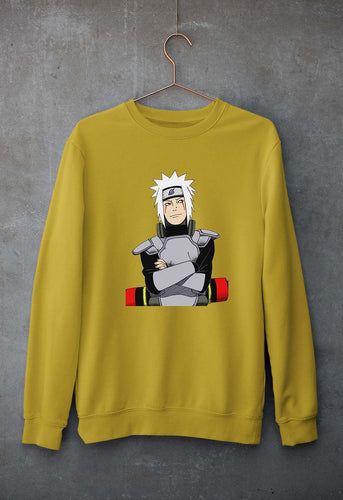 Jiraiya Unisex Sweatshirt for Men/Women-Mustard Yellow-Ektarfa.online