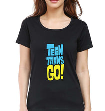 Load image into Gallery viewer, Teen Titans Go! T-Shirt for Women-Black-Ektarfa.online
