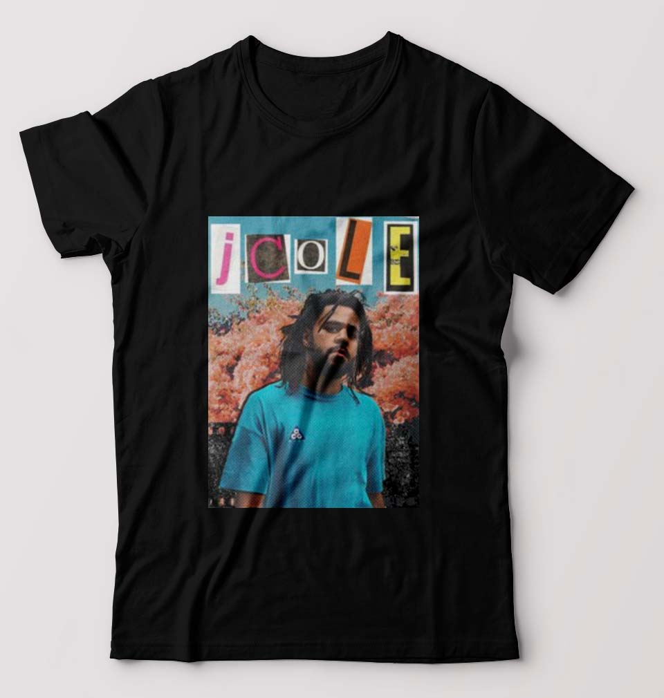 J. Cole T-Shirt for Men-Black-Ektarfa.online