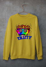 Load image into Gallery viewer, Trippy Unisex Sweatshirt for Men/Women-Mustard Yellow-Ektarfa.online
