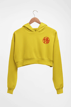 Load image into Gallery viewer, Goku Crop HOODIE FOR WOMEN-Mustard Yellow-Ektarfa.online
