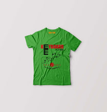 Load image into Gallery viewer, Piano Keyboard Kids T-Shirt for Boy/Girl-Flag Green-Ektarfa.online
