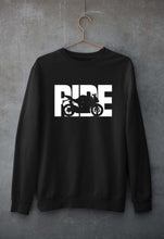 Load image into Gallery viewer, Ride Superbike Unisex Sweatshirt for Men/Women-Black-Ektarfa.online
