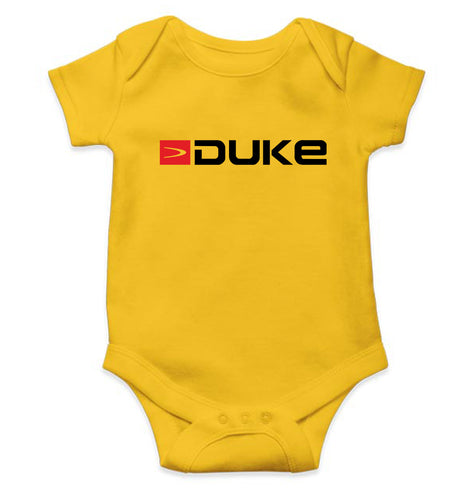 Duke Kids Romper For Baby Boy/Girl-0-5 Months(18 Inches)-Yellow-Ektarfa.online