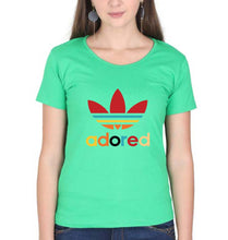 Load image into Gallery viewer, Adored T-Shirt for Women-Flag Green-Ektarfa.online
