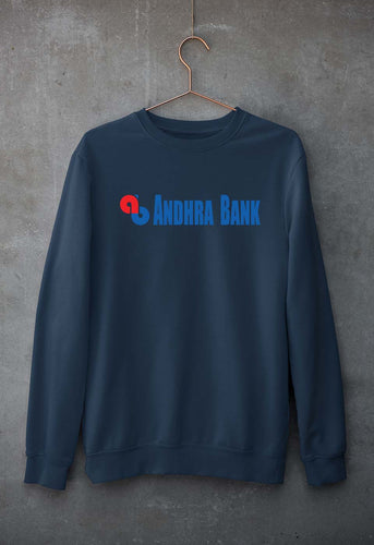 Andhra Bank Unisex Sweatshirt for Men/Women-Navy Blue-Ektarfa.online