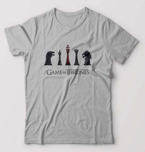 GOT Game Of Thrones T-Shirt for Men-Grey Melange-Ektarfa.online
