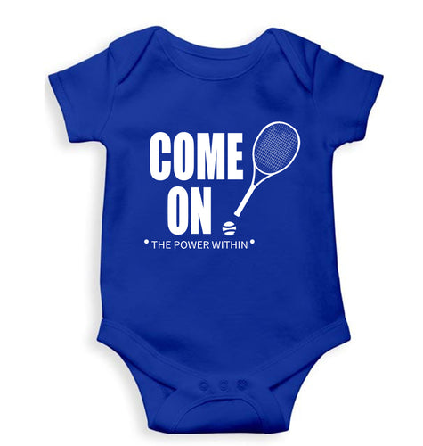 Tennis Kids Romper For Baby Boy/Girl-Royal Blue-Ektarfa.online