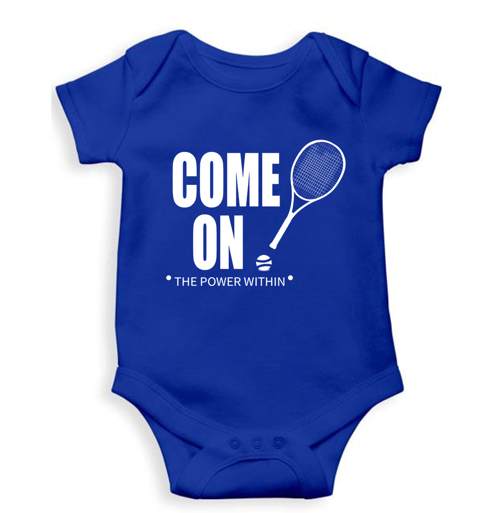 Tennis Kids Romper For Baby Boy/Girl-Royal Blue-Ektarfa.online