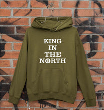 Load image into Gallery viewer, GOT Game Of Thrones King In The North Unisex Hoodie for Men/Women-Olive Green-Ektarfa.online
