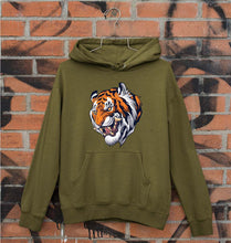 Load image into Gallery viewer, Tiger Unisex Hoodie for Men/Women-Olive Green-Ektarfa.online
