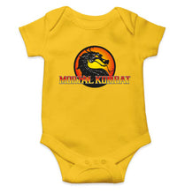 Load image into Gallery viewer, Mortal Kombat Kids Romper Kids Romper For Baby Boy/Girl-0-5 Months(18 Inches)-Yellow-Ektarfa.online
