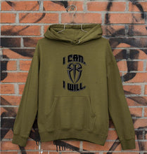 Load image into Gallery viewer, I Can I Will Unisex Hoodie for Men/Women-Olive Green-Ektarfa.online
