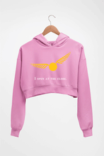 Load image into Gallery viewer, Harry Potter Crop HOODIE FOR WOMEN-Light Baby Pink-Ektarfa.online
