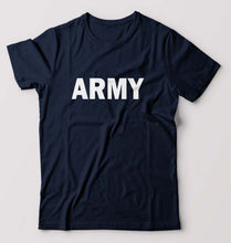 Load image into Gallery viewer, ARMY T-Shirt for Men-Navy Blue-Ektarfa.online
