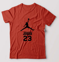 Load image into Gallery viewer, Michael Jordan T-Shirt for Men-Orange-Ektarfa.online
