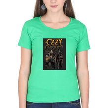 Load image into Gallery viewer, Ozzy Osbourne T-Shirt for Women-Flag Green-Ektarfa.online
