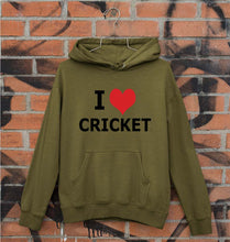 Load image into Gallery viewer, Love Cricket Unisex Hoodie for Men/Women-Olive Green-Ektarfa.online
