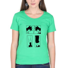Load image into Gallery viewer, Goku T-Shirt for Women-Flag Green-Ektarfa.online
