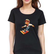 Load image into Gallery viewer, Subway Surfers T-Shirt for Women-Black-Ektarfa.online
