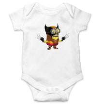 Load image into Gallery viewer, Minion Wolverine Kids Romper For Baby Boy/Girl-0-5 Months(18 Inches)-White-Ektarfa.online
