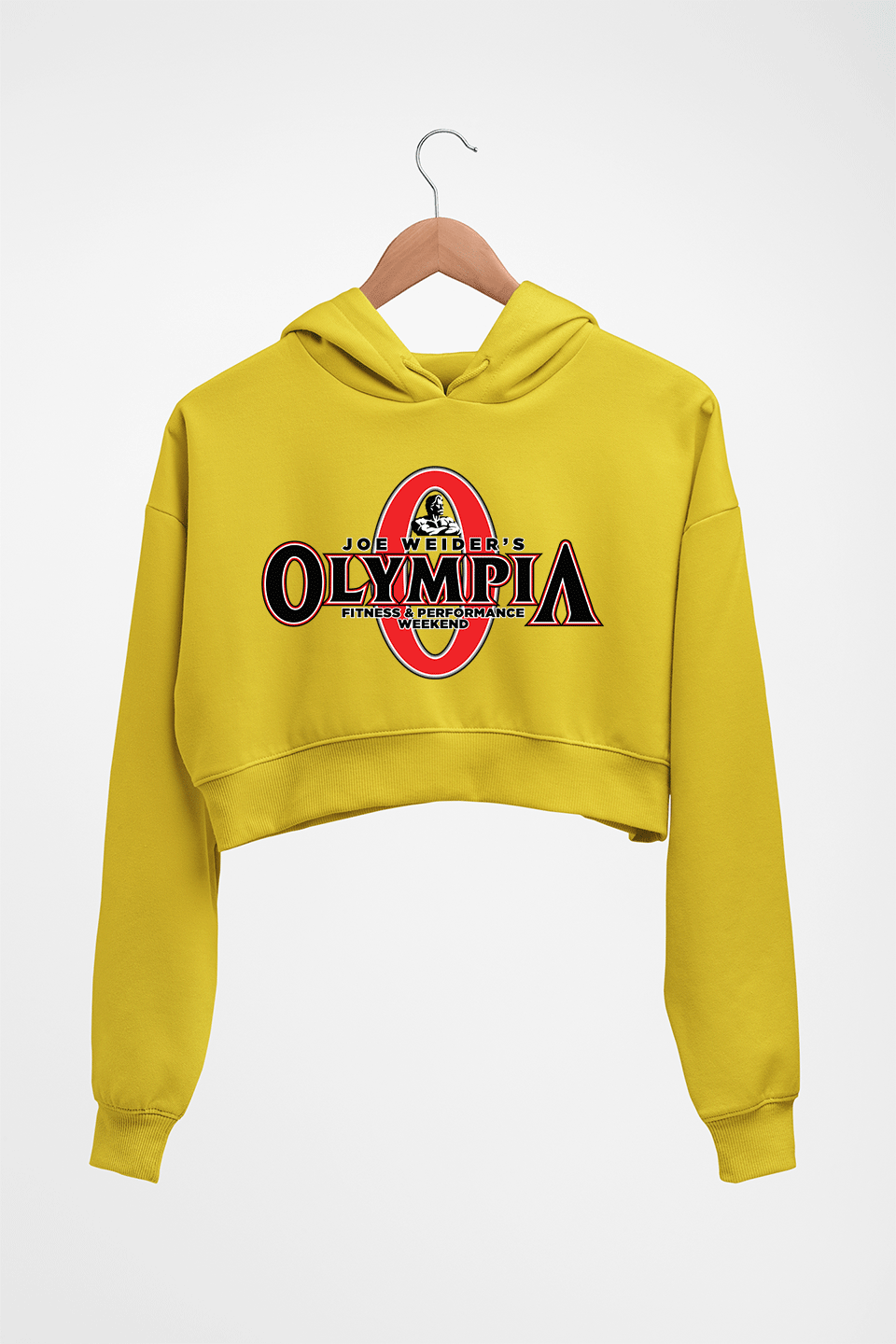 Olympia Crop HOODIE FOR WOMEN-Mustard Yellow-Ektarfa.online
