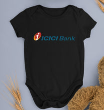 Load image into Gallery viewer, ICICI Bank Kids Romper For Baby Boy/Girl-Black-Ektarfa.online
