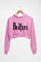 Load image into Gallery viewer, Beatles Crop HOODIE FOR WOMEN-Light Baby Pink-Ektarfa.online
