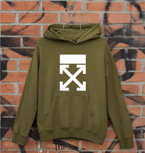 Load image into Gallery viewer, Off-white Unisex Hoodie for Men/Women-Olive Green-Ektarfa.online
