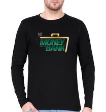 Load image into Gallery viewer, WWE Money in the Bank Full Sleeves T-Shirt for Men-Black-Ektarfa.online
