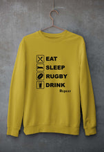 Load image into Gallery viewer, Rugby Unisex Sweatshirt for Men/Women-Mustard yellow-Ektarfa.online
