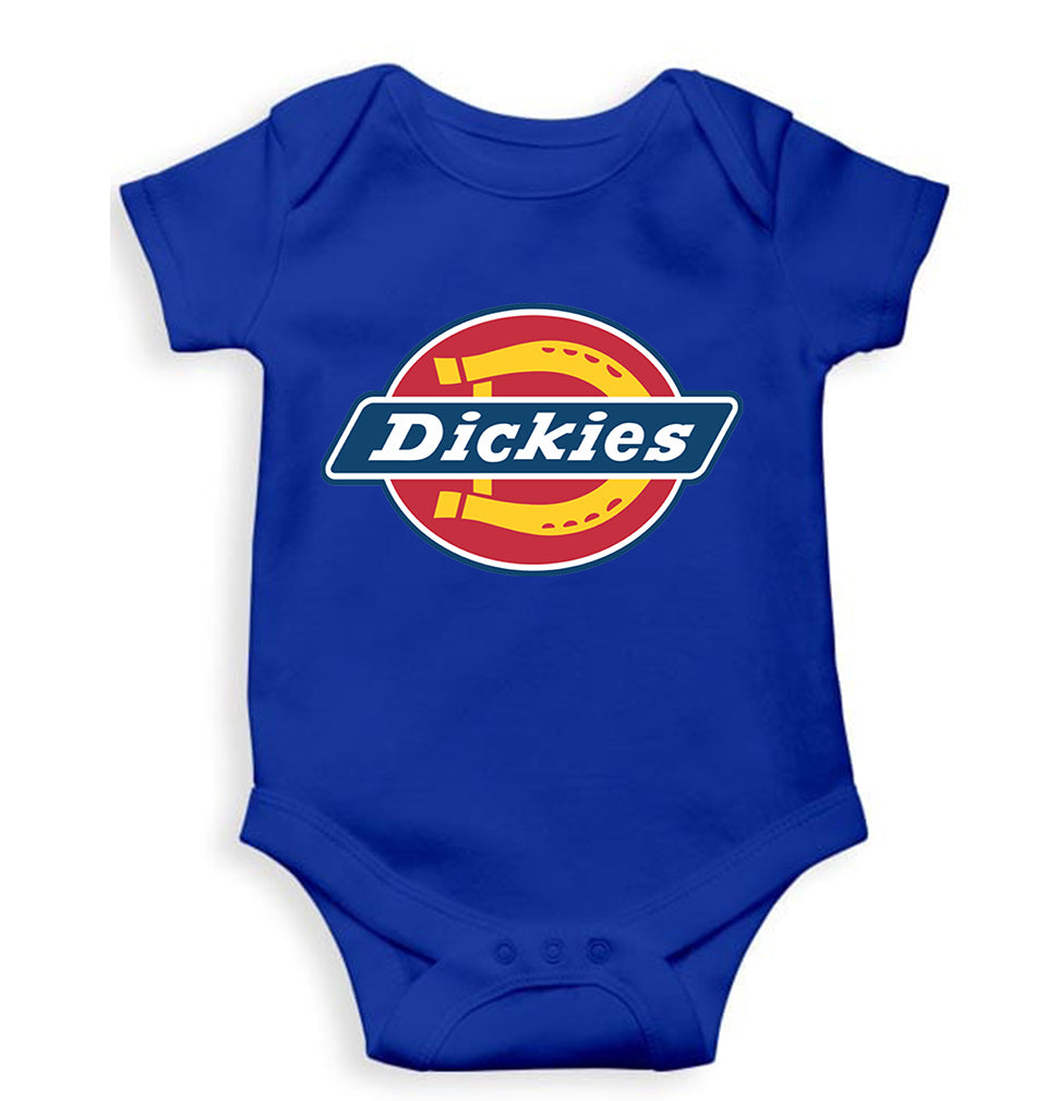 Dickies Kids Romper For Baby Boy/Girl-Royal Blue-Ektarfa.online