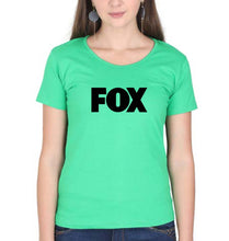 Load image into Gallery viewer, Fox T-Shirt for Women-Flag Green-Ektarfa.online
