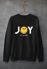 Load image into Gallery viewer, Joy Emoji Unisex Sweatshirt for Men/Women-Black-Ektarfa.online
