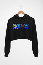 Load image into Gallery viewer, One Piece Crop HOODIE FOR WOMEN-Black-Ektarfa.online
