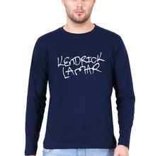Load image into Gallery viewer, Kendrick Lamar Full Sleeves T-Shirt for Men-Navy Blue-Ektarfa.online
