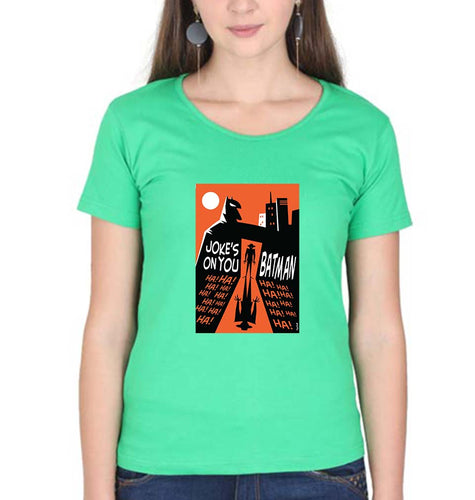Batman T-Shirt for Women-Flag Green-Ektarfa.online