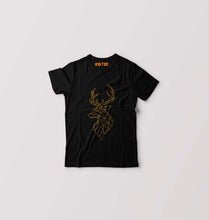 Load image into Gallery viewer, Deer Kids T-Shirt for Boy/Girl-Black-Ektarfa.online
