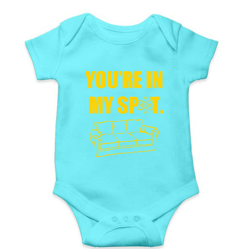 Sheldon Cooper The Big Bang Theory Kids Romper For Baby Boy/Girl-0-5 Months(18 Inches)-Sky Blue-Ektarfa.online