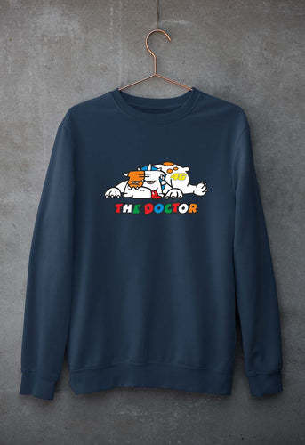 Rossi The Doctor Unisex Sweatshirt for Men/Women-Navy Blue-Ektarfa.online