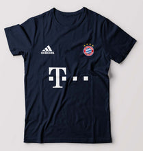 Load image into Gallery viewer, FC Bayern Munich 2021-22 T-Shirt for Men-Navy Blue-Ektarfa.online
