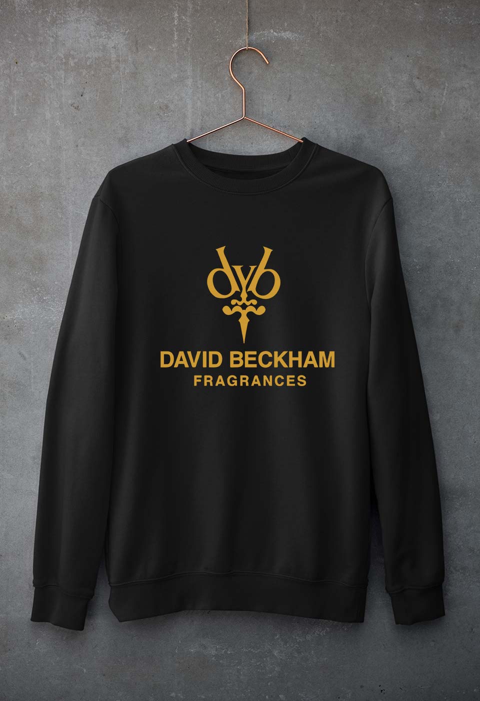 David Beckham Unisex Sweatshirt for Men/Women-Black-Ektarfa.online