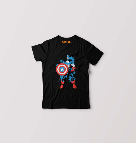 Captain Splash Kids T-Shirt for Boy/Girl-Black-Ektarfa.online