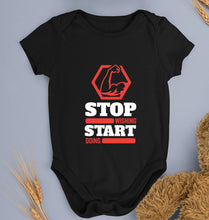 Load image into Gallery viewer, Gym Kids Romper For Baby Boy/Girl-Black-Ektarfa.online
